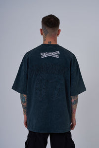 Machinist Embroidered Oversized Streetwear Tee – Premium Casual Unisex T-Shirt