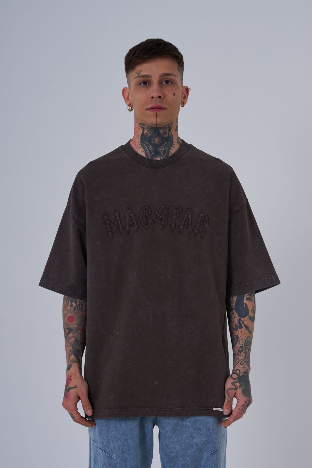 Machinist Embroidered Oversized Streetwear Tee – Premium Casual Unisex T-Shirt