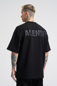 Minimalist Graphic Oversized T-Shirt – "Balanced & Blessed" Collection by BALENSED