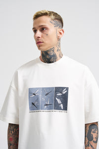 Minimalist Graphic Oversized T-Shirt – "Balanced & Blessed" Collection by BALENSED