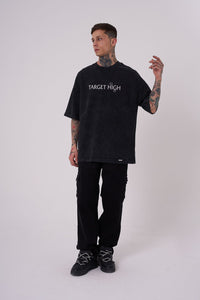 Motivational 'Target High, No Pauses' Graphic Tee | Machinist Apparel Streetwear